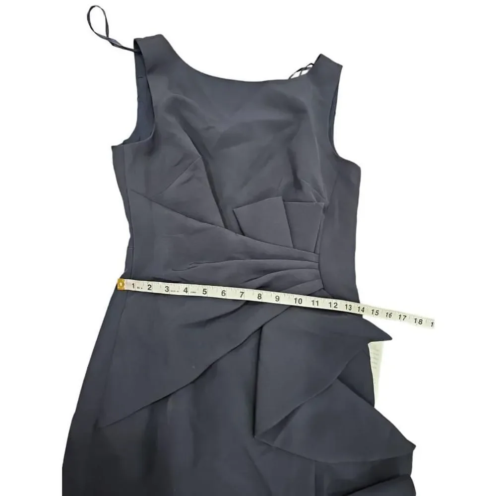 NWOT Eliza J Navy Blue Size 6 Maxi Dress